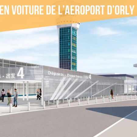 Le Cosy Yellow Appartement Lumineux A 5 Min De La Gare D'Evry Avec Parking Gratuit Courcouronnes Екстериор снимка